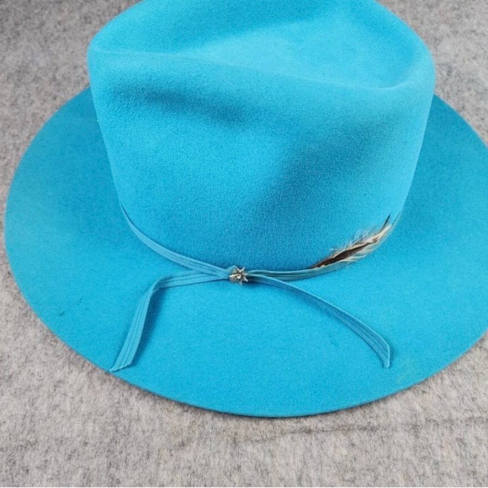 Turquoise Cowboy Hat - Get Ready for the Rodeo - Picture 2 of 12